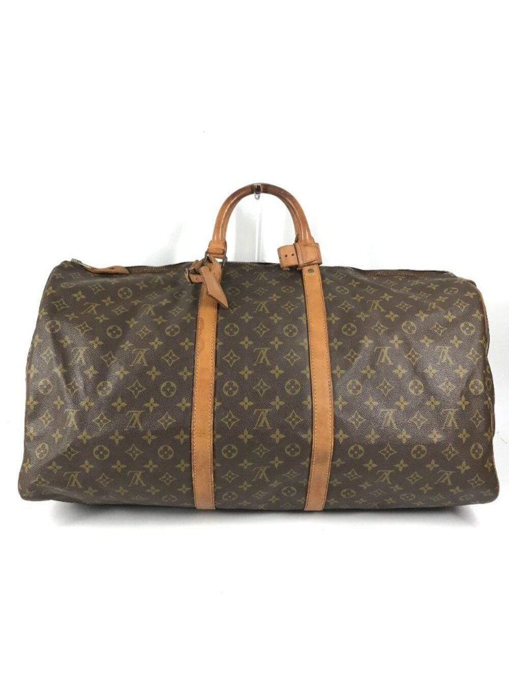 Louis Vuitton Boston Bag Keepall 60 Vintage Monogram Canvas Brown